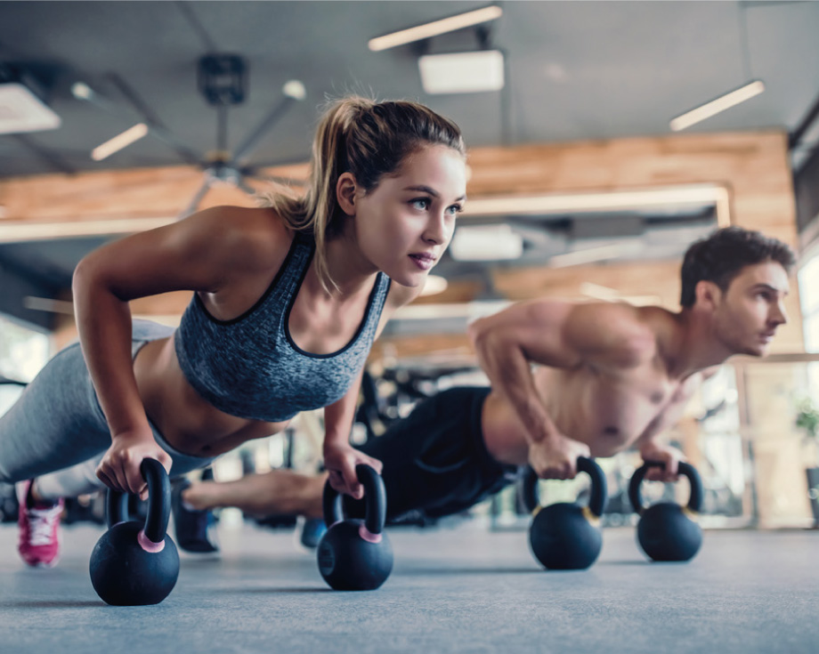 Fully equipped gym
